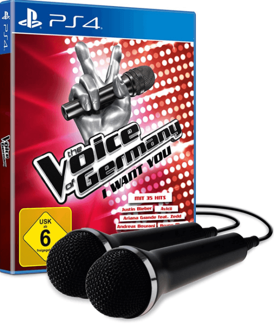 The Voice Of Germany box art for Playstation 4